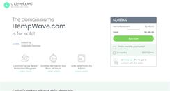 Desktop Screenshot of hempwave.com